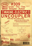 HO Scale Kadee #309 Under-the-Ties Delayed-Action Electric Uncoupler Kit