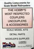 HO Scale Kadee #437 Rural Cattle Guards Kit (3) pcs