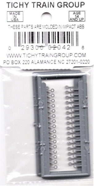HO Scale Tichy Train Group 8272 7 Square Nut on Bolt w/13 Washer pkg (40 HO Scale Tichy Train Group 8272 7 Square Nut on Bolt w/13 Washer pkg (40