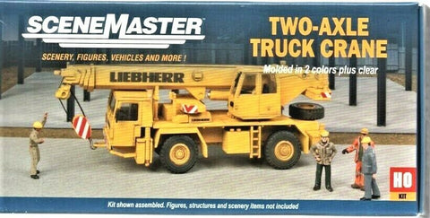 HO Scale Walthers SceneMaster 949-11015 Two-Axle Truck Crane Kit