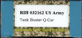 HO Scale Rock Island Hobby 32162 US Army Tank Buster Q Car