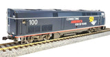 HO Scale Kato 37-6113 Amtrak 100 P42 "Genesis" Midnight Blue 50th Anniversary Scheme