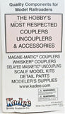 HO Scale Kadee #LL Unpainted Log Load Kit