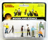 O Scale Woodland Scenics A2741 Scenic Accents Surveyors (6) pcs