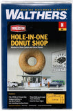 N Scale Walthers Cornerstone 933-3835 Hole-In-One Donut Shop Building Kit
