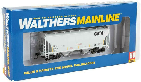 Walthers MainLine 910-7560 GATX Iowa, Chicago & Eastern ICE 9844 Trinity 39' 2-Bay Covered Hopper