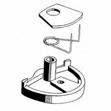 HO Scale Kadee #454 Swing Bracket Adaptor Kit