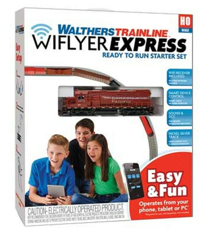 Walthers Trainline 931-1251 CP Canadian Pacific WiFlyer DCC Express Train Set