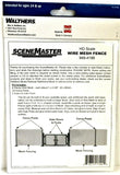 HO Scale Walthers SceneMaster 949-4188 Metal Industrial Fence