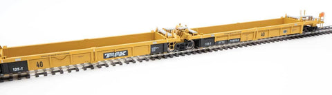 HO Scale Walthers MainLine 910-55645 DTTX 740584 Thrall 5-Unit Rebuilt 40' Well Car w/Old TTX Logo