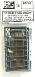 HO Scale Tichy Train Group 8241 1/1 Double-Hung Window pkg (12)