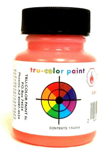 Tru-Color TCP-361 Chicago Metra Red-Orange 1 oz Paint Bottle