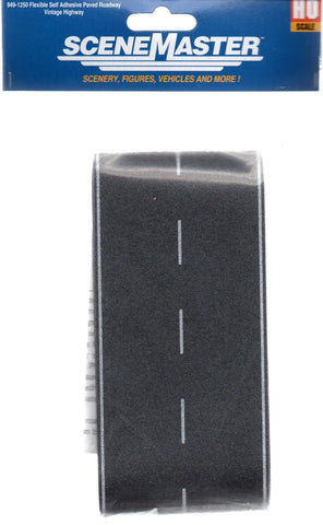 HO Scale Walthers SceneMaster 949-1250 Flexible Self Adhesive Vintage Highway
