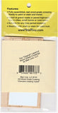 HO Scale Blair Line 133 One Lane Straight Wood Grade Crossing (3) pcs