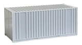 HO Scale Walthers SceneMaster 949-8000 Undecorated 20' Corrugated Container