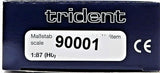HO Scale Trident Miniatures 90001S Black Chevrolet Blazer