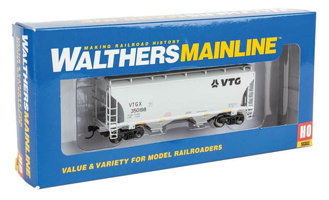 Walthers MainLine 910-7563 VTG North America VTGX 350198 Trinity 39' 2-Bay Covered Hopper