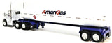 HO Scale Trucks n Stuff 102 Amerigas Kenworth T680 Day Cab Tractor w/Propane Tank Trailer