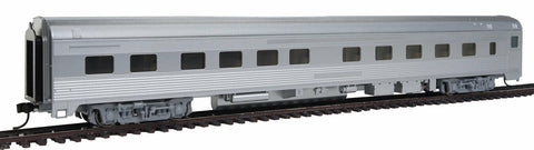 Walthers Mainline 910-30100 85' Budd 10-6 Sleeper Painted Silver Unlettered