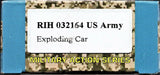 HO Scale Rock Island Hobby 32164 US Army Exploding Box Car