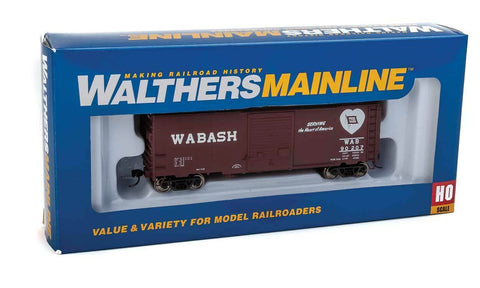 HO Walthers MainLine 910-2266 Wabash WAB 90207 40' ACF Welded Boxcar