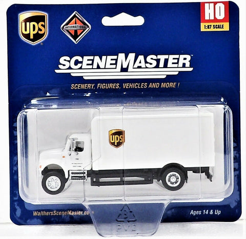 HO Walthers SceneMaster 949-11295 UPS United Parcel Cartage Services Box Van