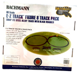 HO Scale Bachmann 44487 Steel E-Z Track w/Black Road Bed Figure-8 Track Pack