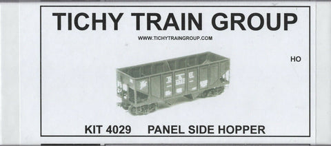 HO Scale Tichy Train Group 4029 Undecorated 36' USRA 2-Bay Open Steel Hopper Kit