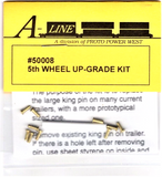 HO Scale A Line Product 50008 Semi-Tractor Fifth Wheel Upgrade Kit