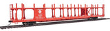 HO Scale Walthers Mainline 910-8002 ATSF 88710 Santa Fe Bi-Level Open Auto Rack