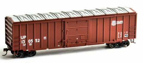 HO Athearn/Roundhouse 14832 Union Pacific UP 130552 50' ACF Outside Post Box Car