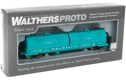 HO Scale Walthers Proto 920-105250 New York Central P&LE 42193 50' Evans Cushion Coil Car w/Angled Hoods