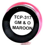 Tru-Color TCP-317 GM&O Gulf, Mobile & Ohio Maroom 1 oz Paint Bottle