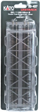N Scale Kato Unitrack 20-437 Silver Double Track Truss Bridge 248mm 9-3/4" Long