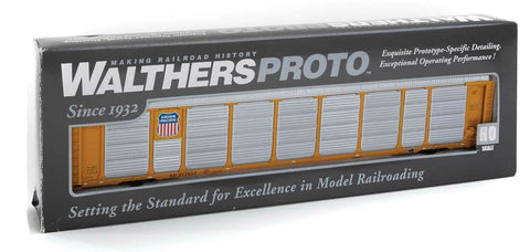 Walthers Proto 920-101436 Union Pacific w/SP 89' Thrall Tri-Level Auto Rack