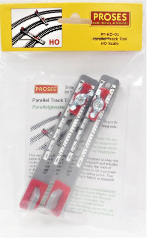 HO Scale Bachmann/Proses 39017 PT-HO-01 Adjustable Parallel Track Tool