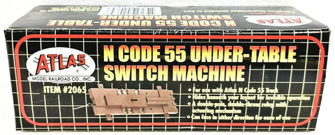 N Scale Atlas 2065 Code 55 Under-Table Switch Machine