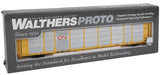 HO Scale Walthers Proto 920-101353 Canadian National TTGX 702375 89' Thrall Bi-Level Auto Rack