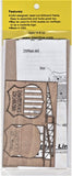 HO Scale Blair Line 1509 Union Pacific Shield Herald Laser-Cut Wood Billboard Kit