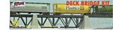 HO Scale Atlas 884 Code 100 9" 65' Deck Truss Bridge Kit
