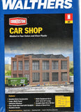 N Scale Walthers Cornerstone 933-3228 Car Shop Building Kit