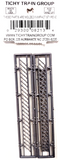 HO Scale Tichy Train 8213 Stairway Railing w/Turned Spindles pkg (2)