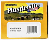 N Scale Bachmann 45904 Assembled Shell Gas Station w/Accessories