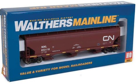 HO Scale Walthers MainLine 910-7692 Canadian National NOKL 853118 60' NSC Covered Hopper