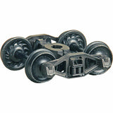 HO Scale Kadee #572 Bettendorf T-Section Self Centering Trucks w/33" Ribbed Back Wheels