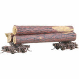 HO Scale Kadee #101 Disconnect Log Car Trucks with Logs Kit