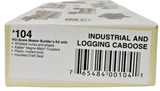 HO Scale Kadee #104 Industrial/Logging Caboose Kit