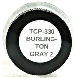 Tru-Color TCP-330 CB&Q Chicago Burlington & Quincy F-Unit Gray #2 1 oz Paint Bottle