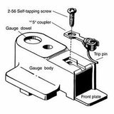 HO Scale Kadee #205 Metal Muti-Purpose Coupler Height Gauge