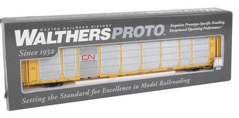 HO Scale Walthers Proto 920-101352 Canadian National TTGX 702251 89' Thrall Bi-Level Auto Rack